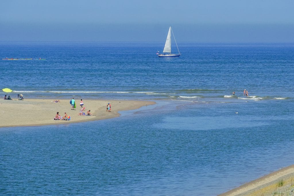 Beautiful stretch of beach