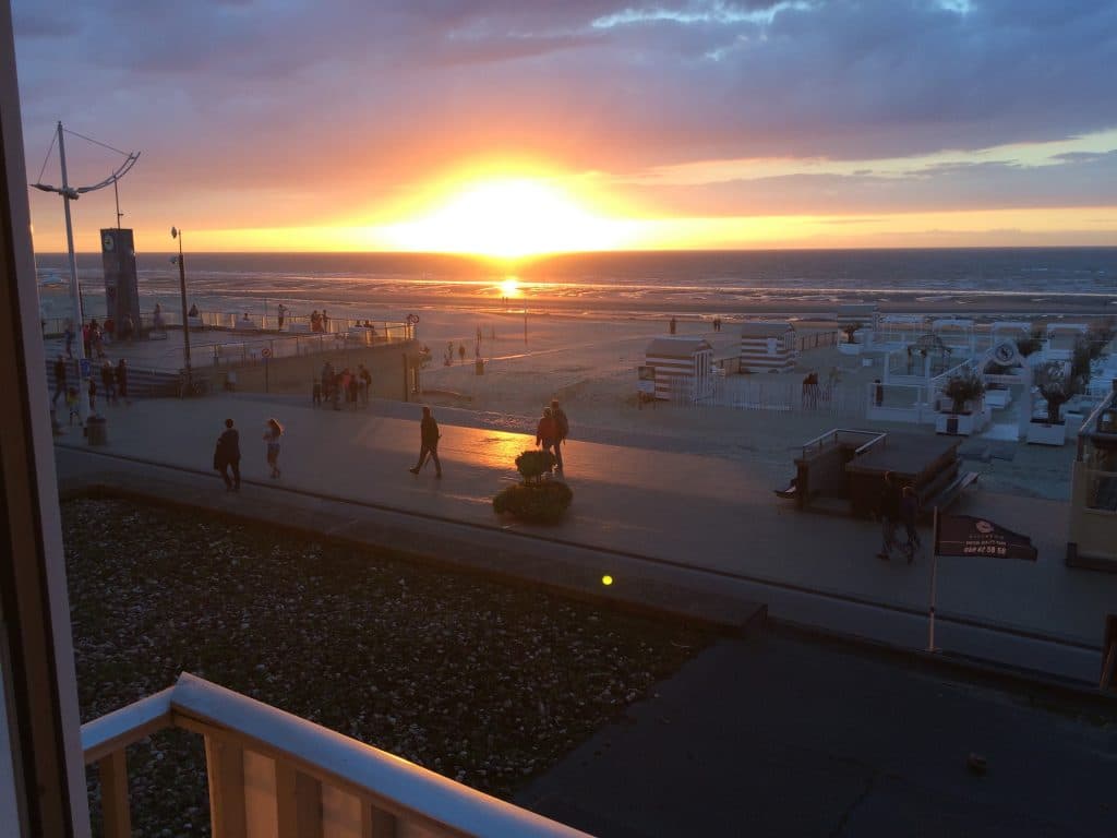 Koksijde sunset