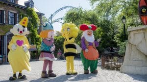 Plopsa characters at Plopsaland de Panne
