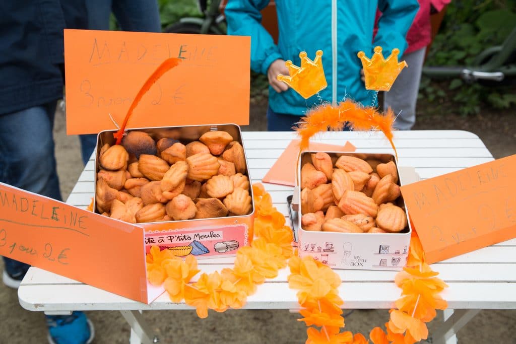 Kings day stalls