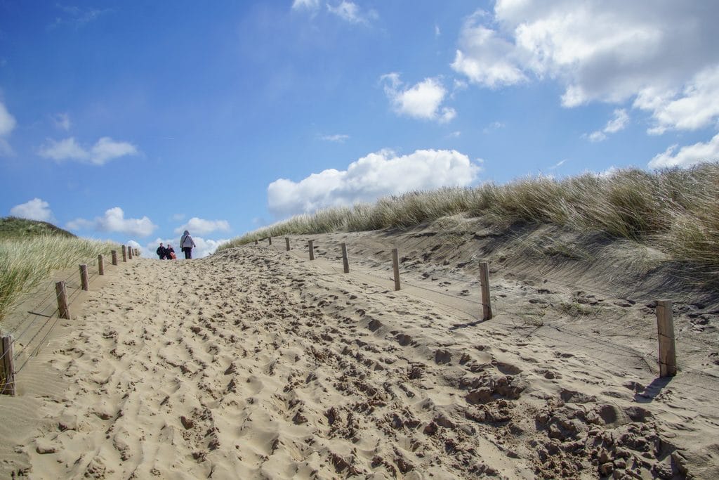 Beach Walk in Holland