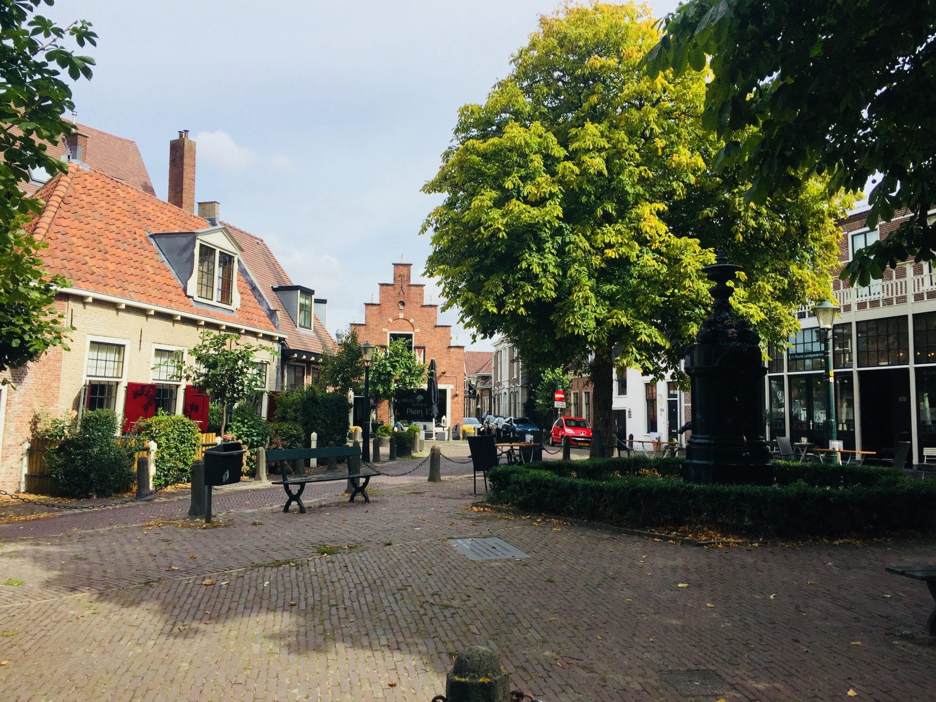 Water fountain in Wassenaar