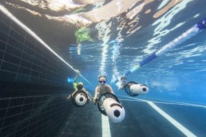 Hof van Saksen underwater scooters