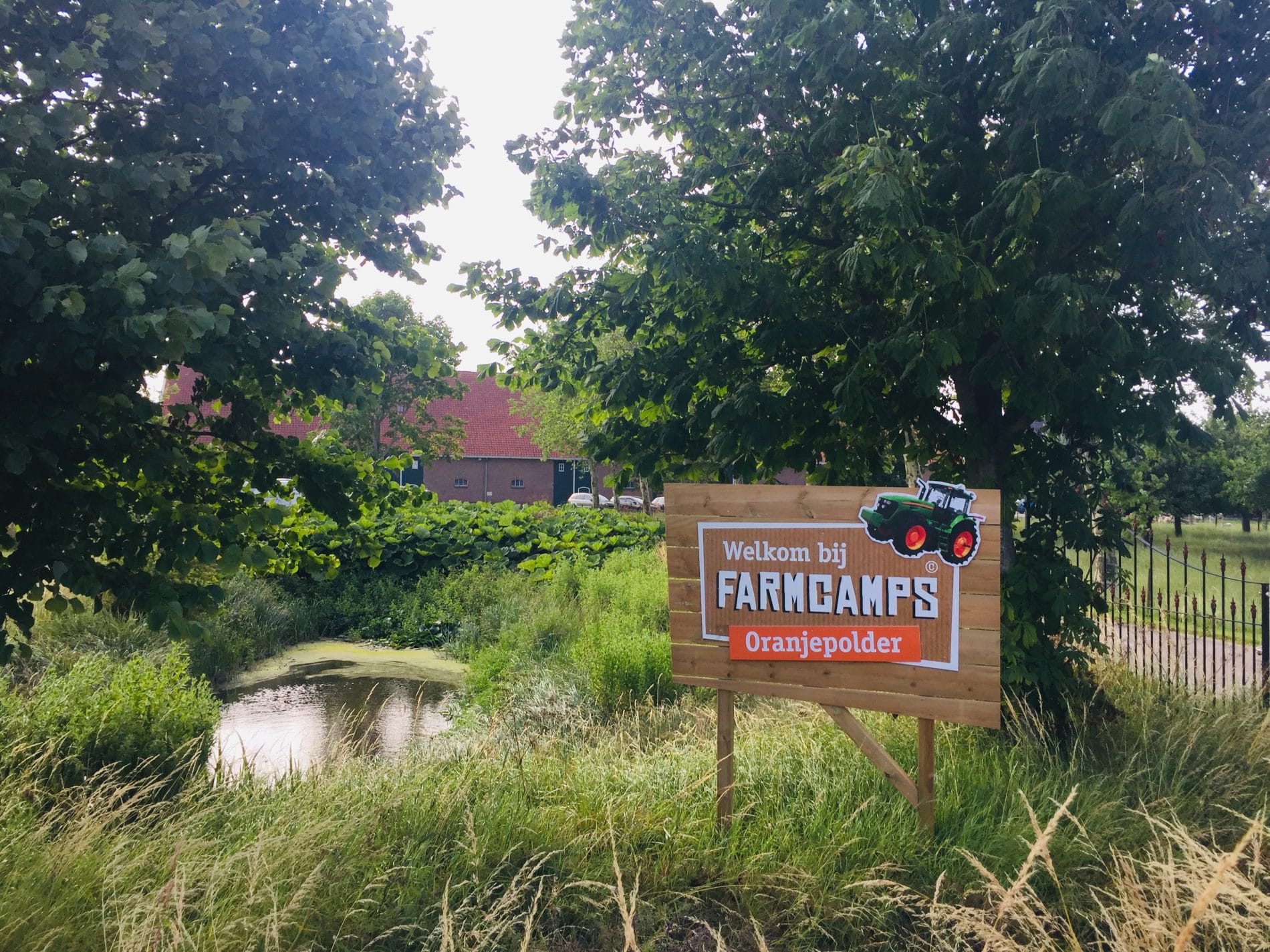 Entrance to Oranjepolder