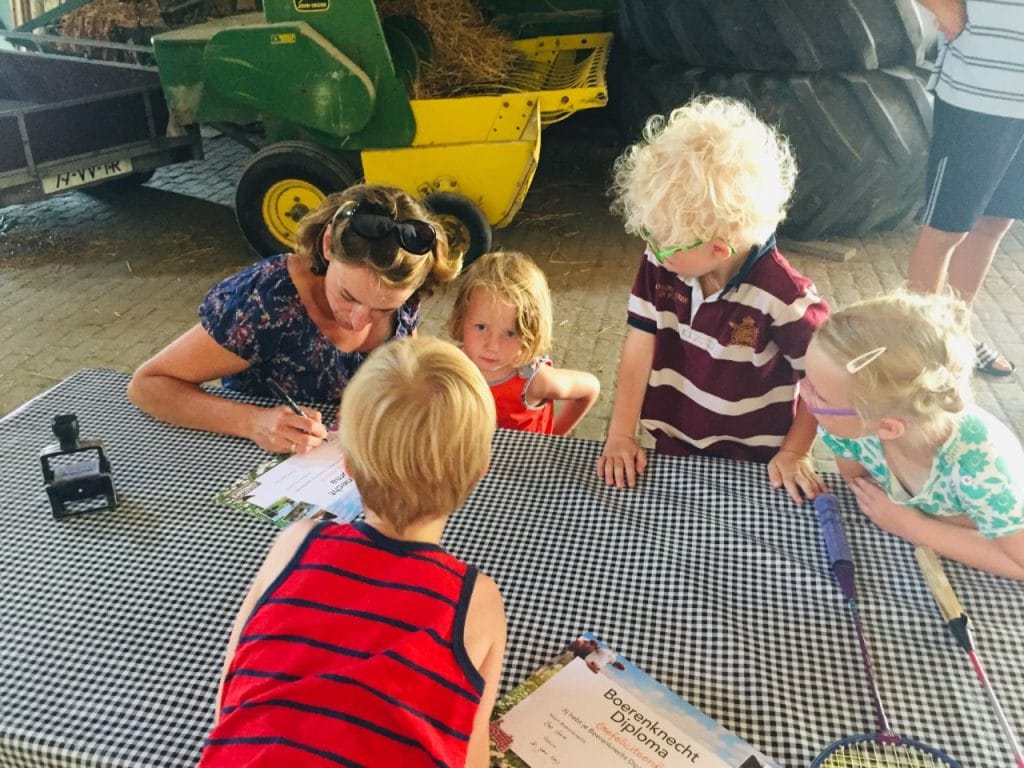 Stamping our farmer's passports