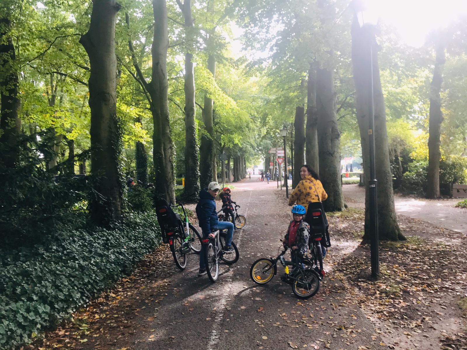 Family On Bike