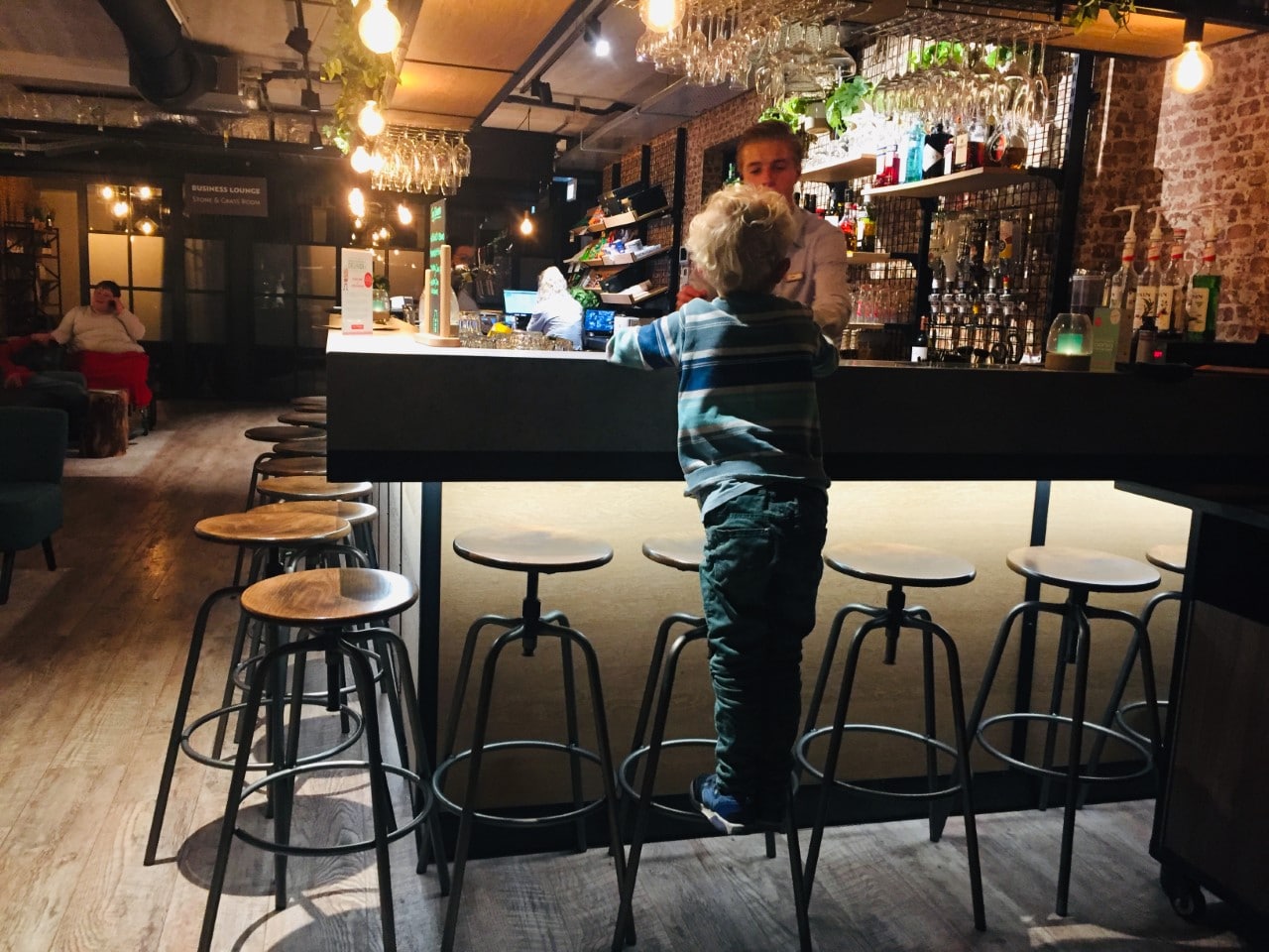 Bar At GuestHouse Hotel