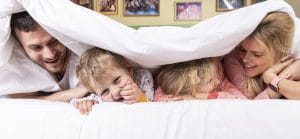 Kids at Plopsaland hotel