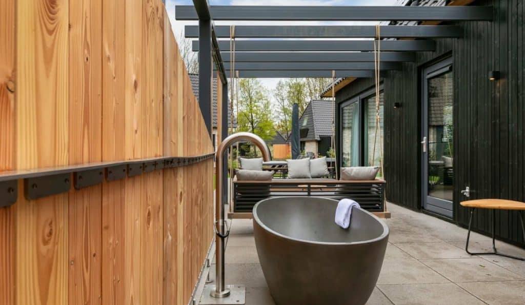 Exterior 6 Person Wellness Cottage PUUR Exloo
