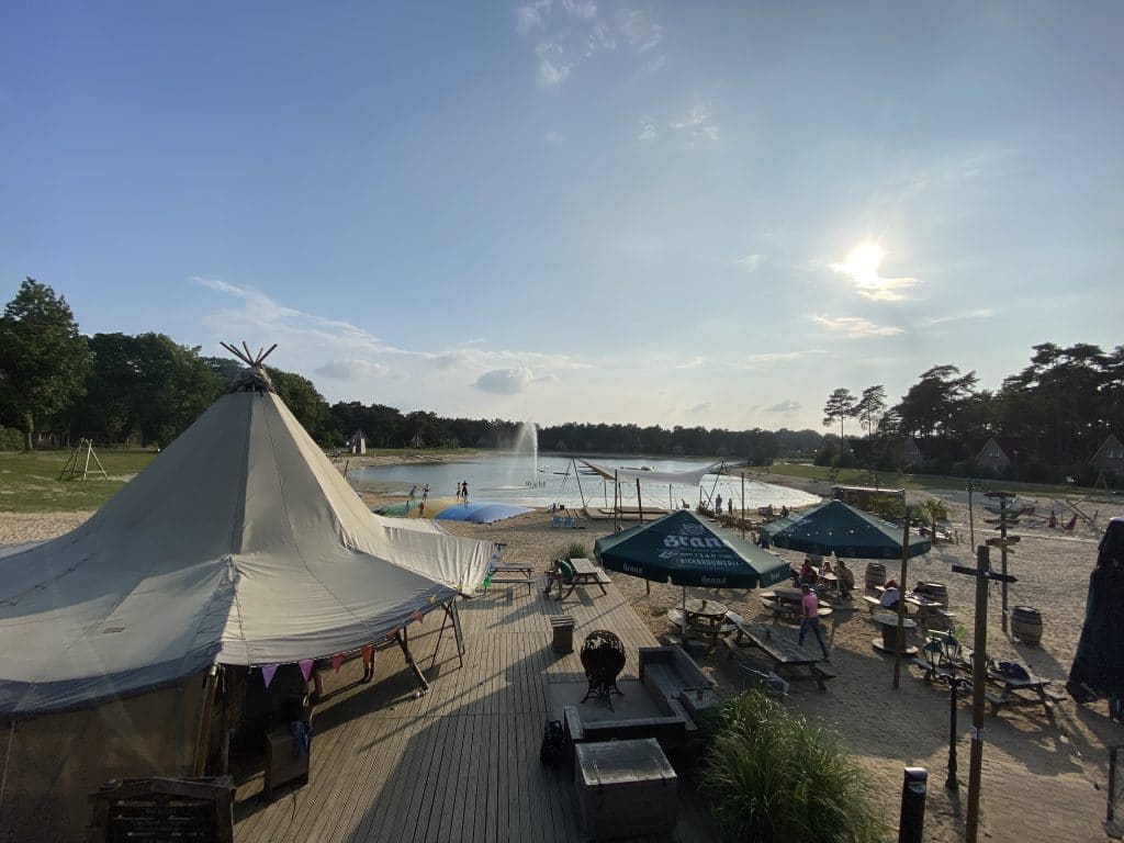 View From Terrace at Landal Landgoed't Loo