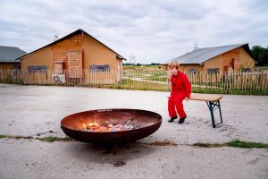 Firepit FarmCamps Luyterhede