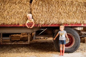 FarmCamps Mariekerke Hooi wagen