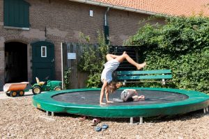 FarmCamps Oranjepolder trampoline