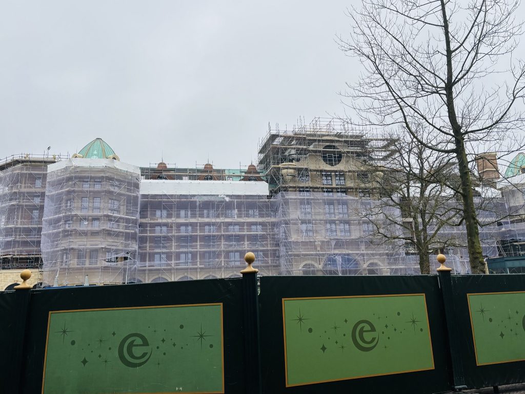 Efteling Grand Hotel works