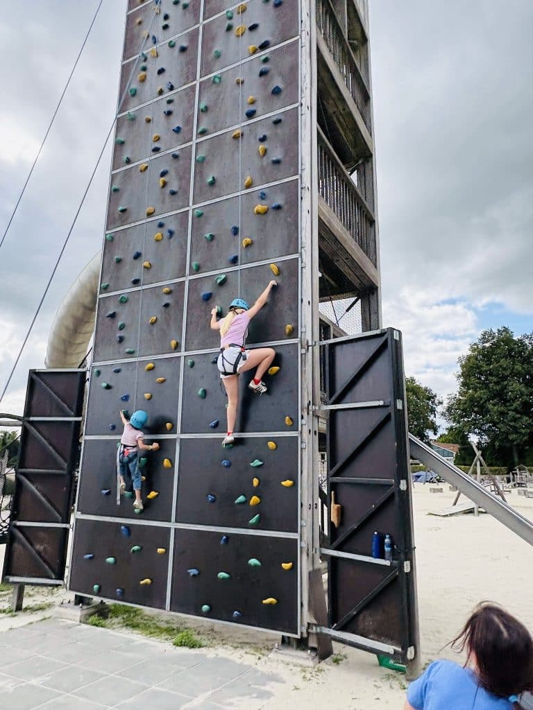 Hof van Saksen climbing wall