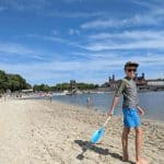 Hof van Saksen lake beach