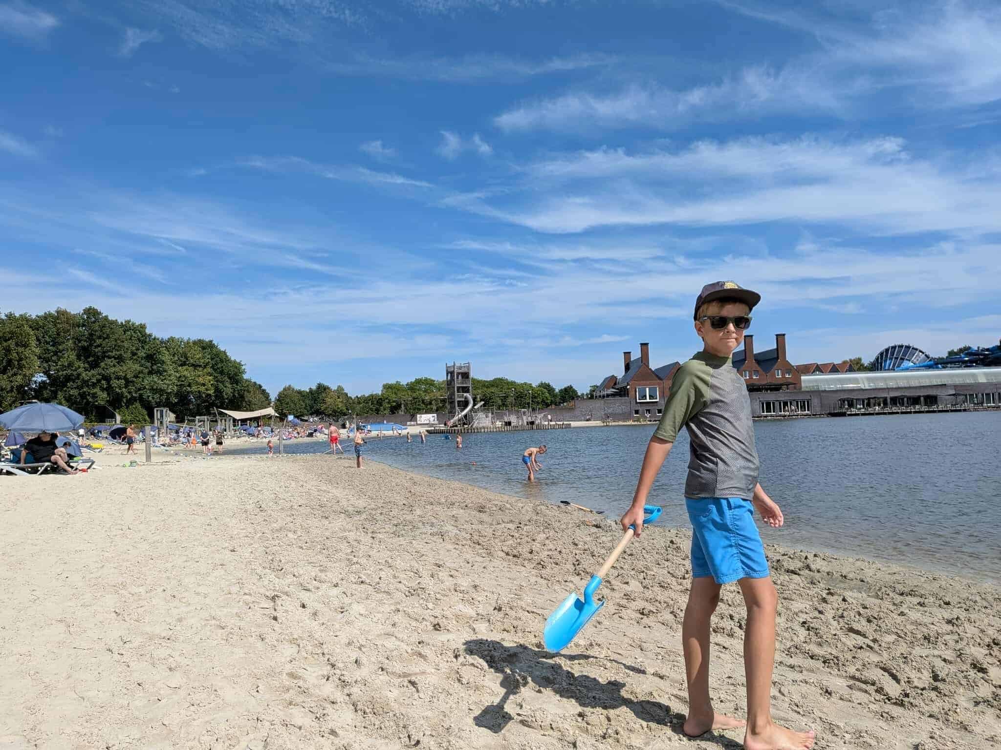Hof van Saksen lake beach