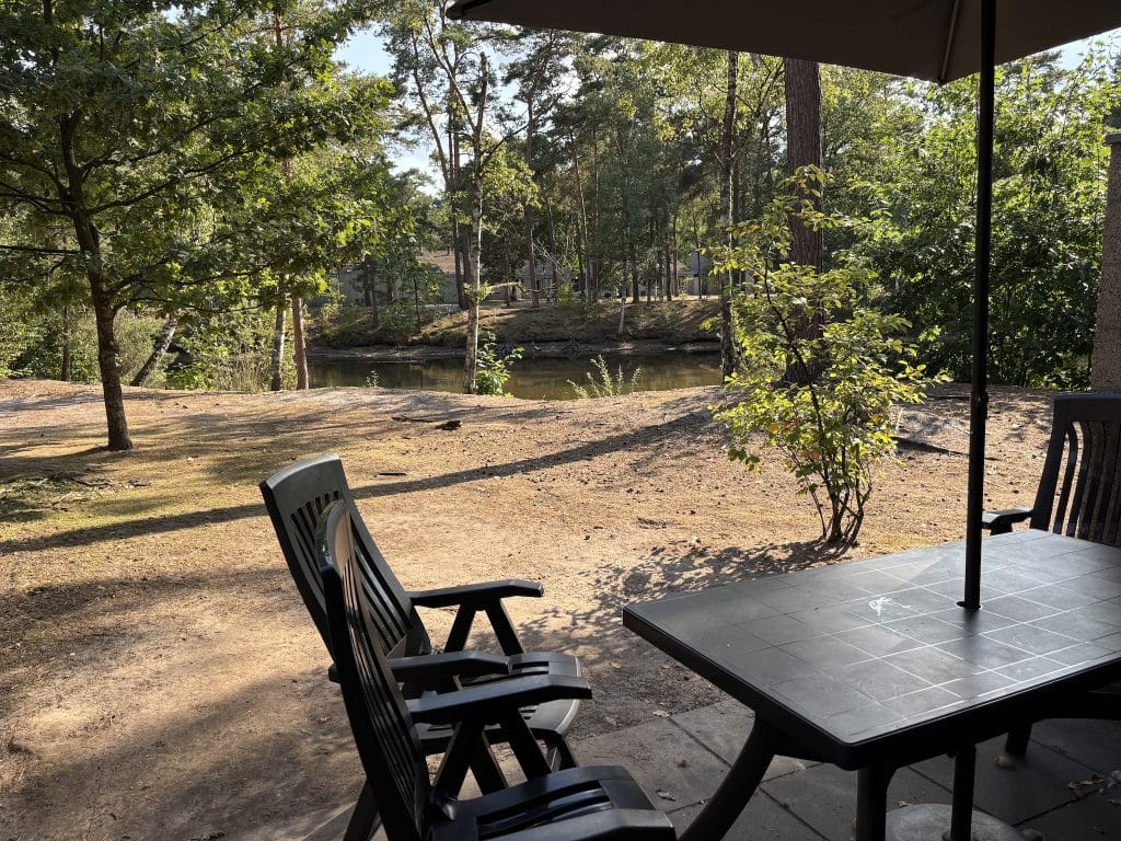6B1 bungalow garden Landal Het Vennenbos