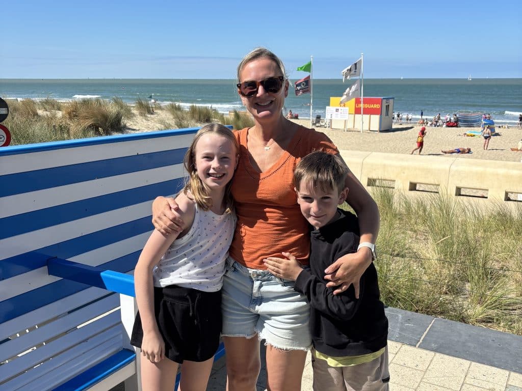 Westende beach Belgium