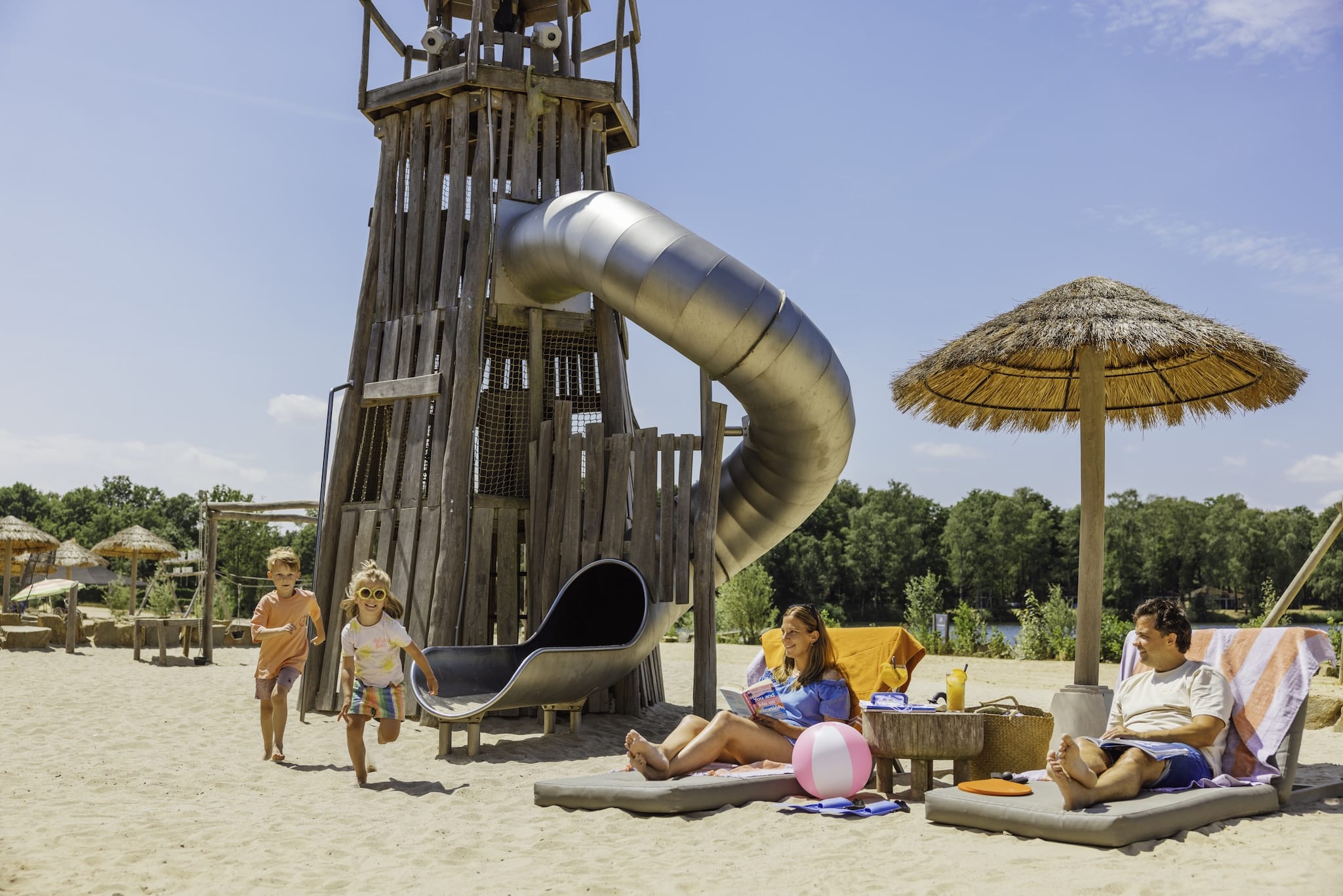Beekse Bergen Lake Resort Beach