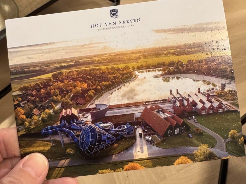 Hof van Saksen postcard