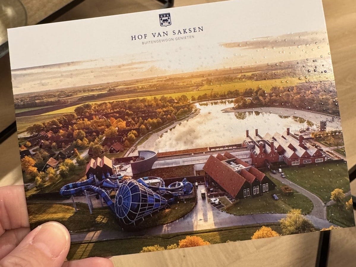 Hof van Saksen postcard