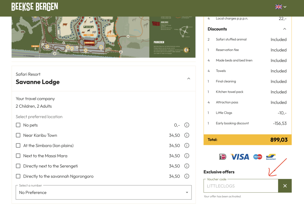 Little Clogs Beekse Bergen offer