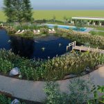 Swimming pond Twee Bruggen