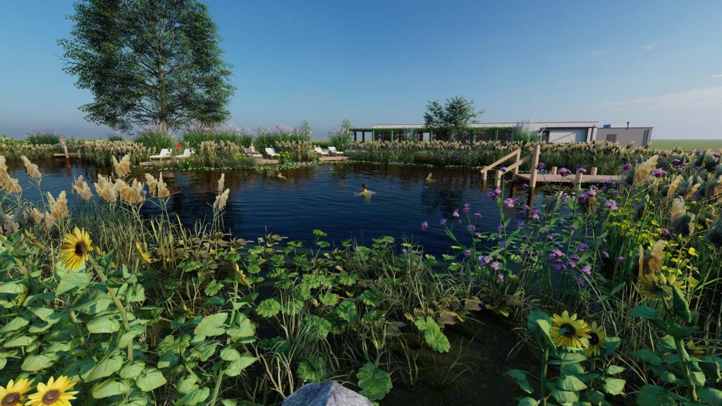 Swimming pond Twee Bruggen