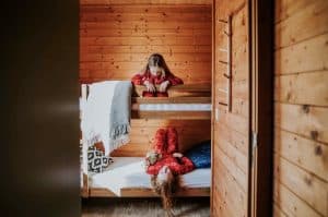 Bungalow Fallow Deer Bedroom Dierenbos
