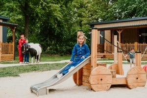 CHild on playground