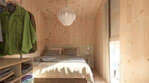 Beach house bedroom Landal Zeezigt