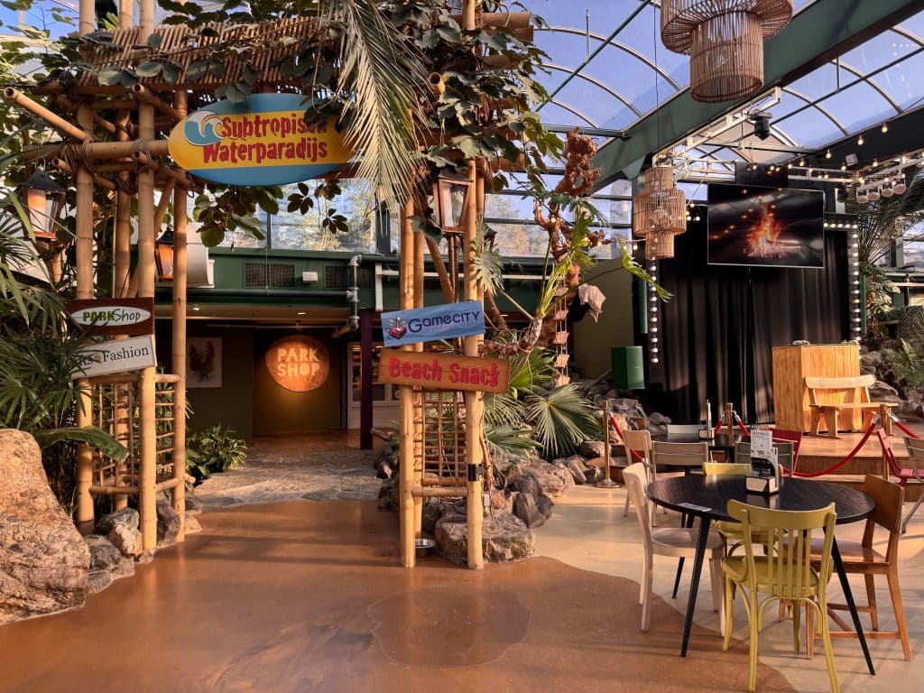 Subtropical theming