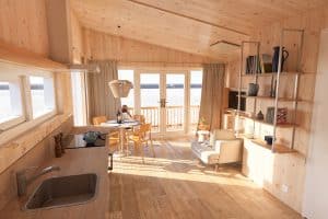 Interior beach house Landal Zeezigt