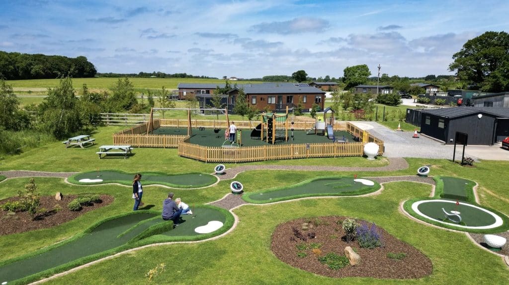 Mini golf Landal Angrove