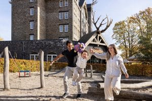 Playground with child