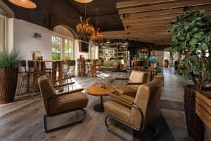 Lounge area