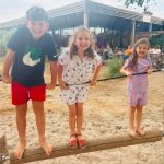 Children on holiday